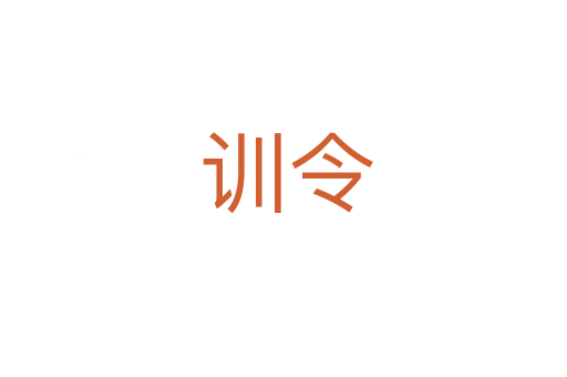 训令