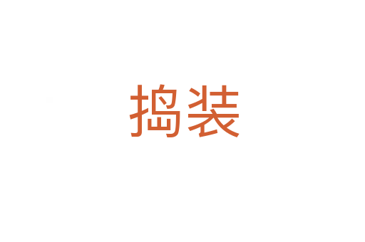 捣装