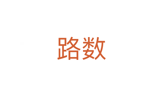 路数